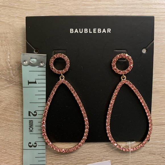 BaubleBar Pink Statement Earrings - Picture 3 of 3